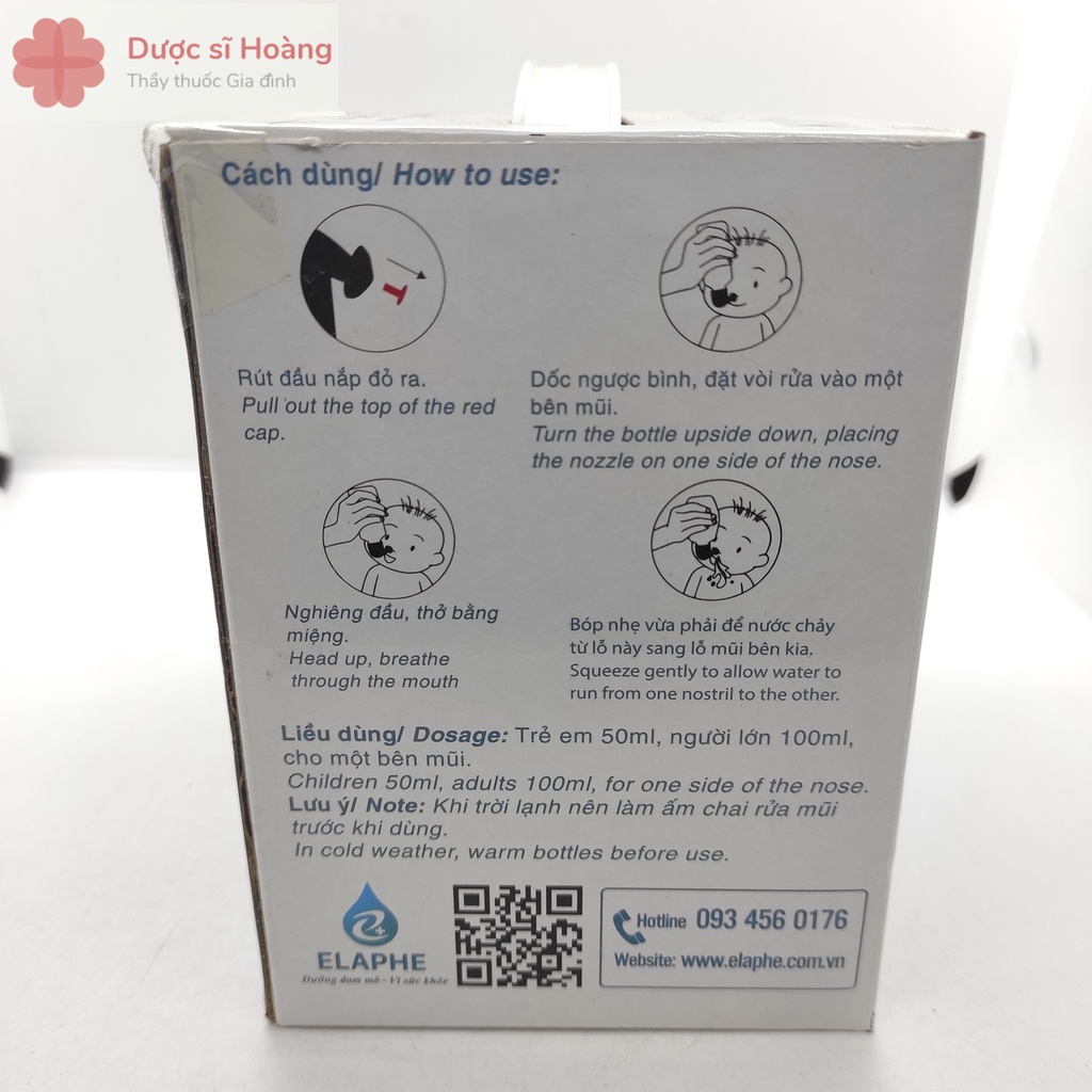 Bình Rửa Mũi Kuti Clean Chai 200ml