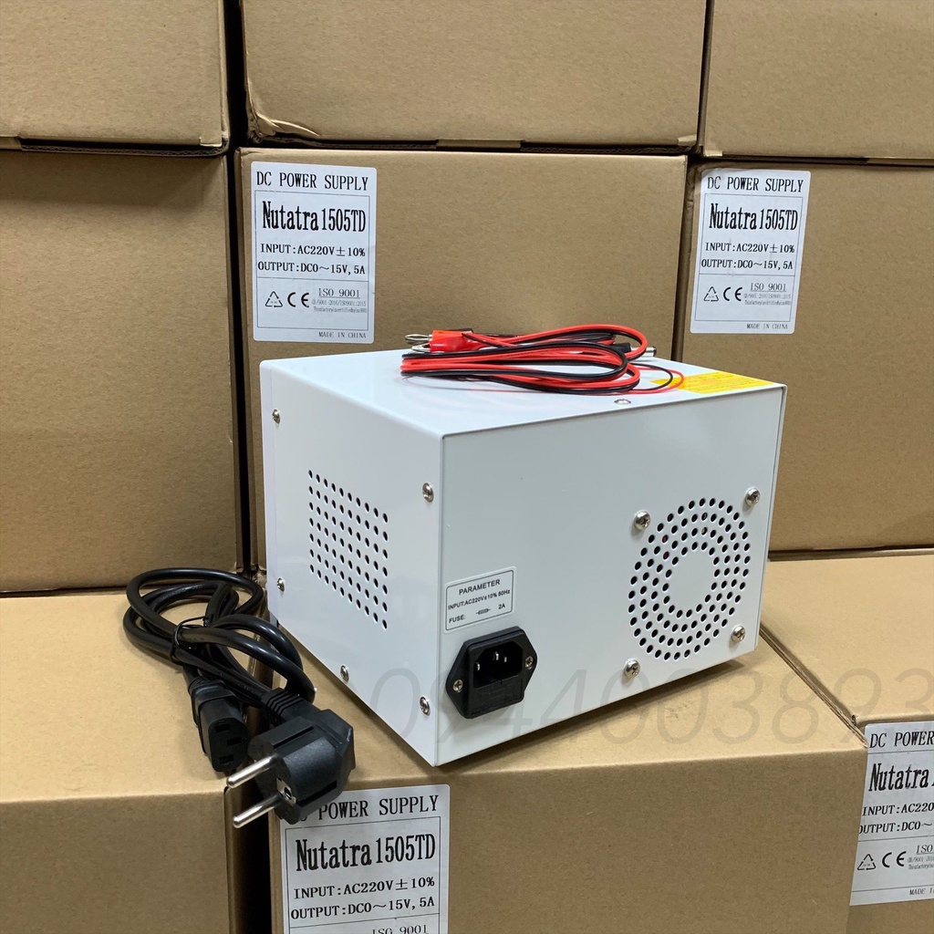 Cấp nguồn Nutatra 1505TD 15V-5A kim và số