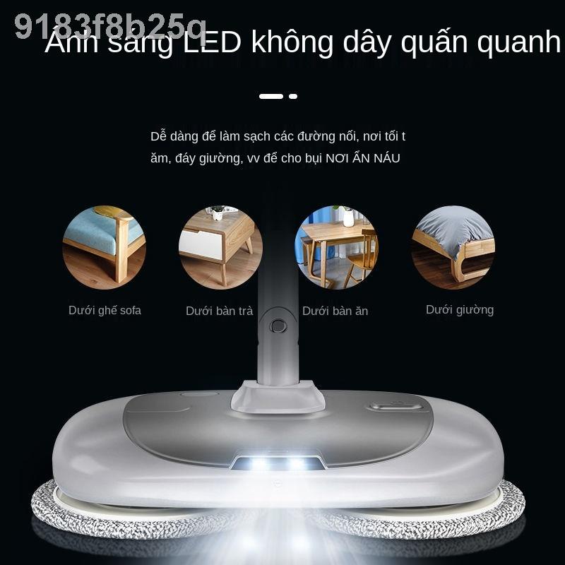 ✑ ✖ ✓ Máy lau nhà chạy điện không dây gia đình chà sàn tự động cần dùng tay đa chức năng tạo tác làm sạch