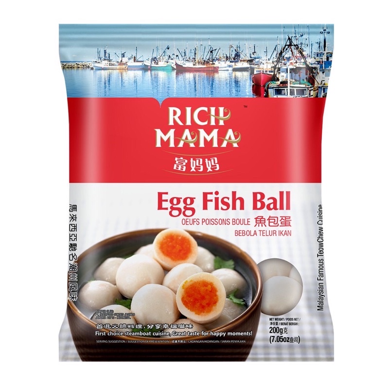 Cá viên Rich Mâm nhân trứng cá 200g | BigBuy360 - bigbuy360.vn