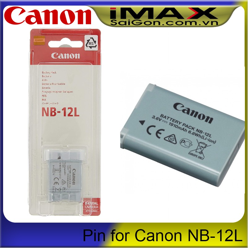 Pin thay thế pin máy ảnh Canon NB-12L