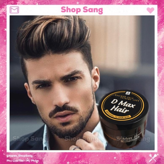 Sáp vuốt tóc DMax Hair Chính Hãng dành cho Nam/Nữ / Wax vuốt tóc / Keo vuốt tóc DMax