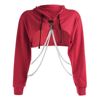 Áo Hoodie Croptop Coordinating