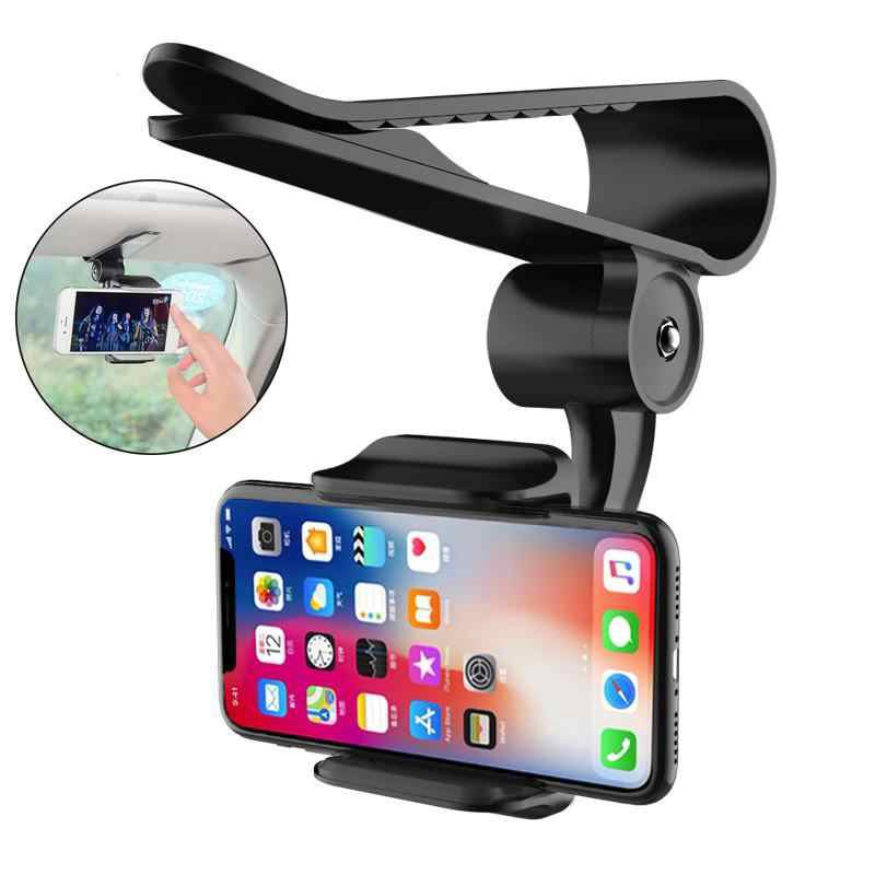 Kẹp Điện Thoại, Camera Hành Trình, Định Vị GPS  Siêu Bền Chắc Gắn Tấm Chắn Nắng Tiện Lợi