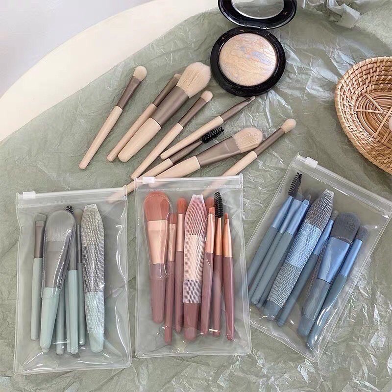 SET CỌ 8 MÓN TÚI ZIP