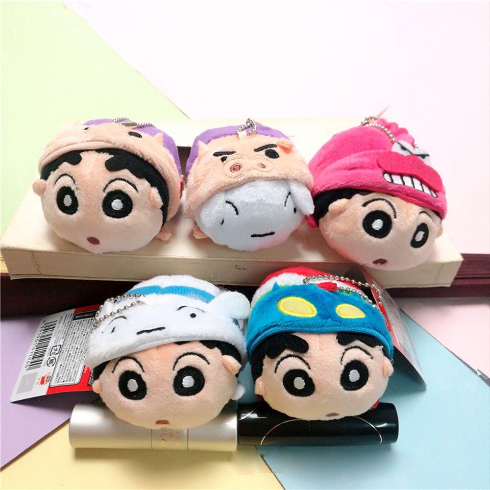 Đồ chơi nhồi bông Mềm Hình Shin-Chan Trang Trí Hành Lý / Hành Lý