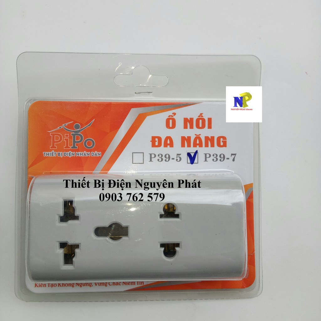 [PIPO] 3 Ổ Cắm Nối Đa Năng CS2200w - Hàng Cao Cấp