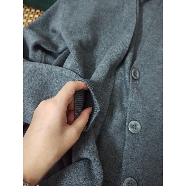 Áo khoác carigan phong cách Hàn Quốc hàng đep, dày dặn