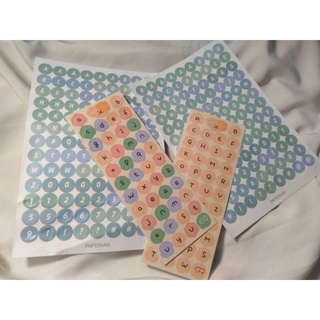Miếng dán sticker chữ trang trí