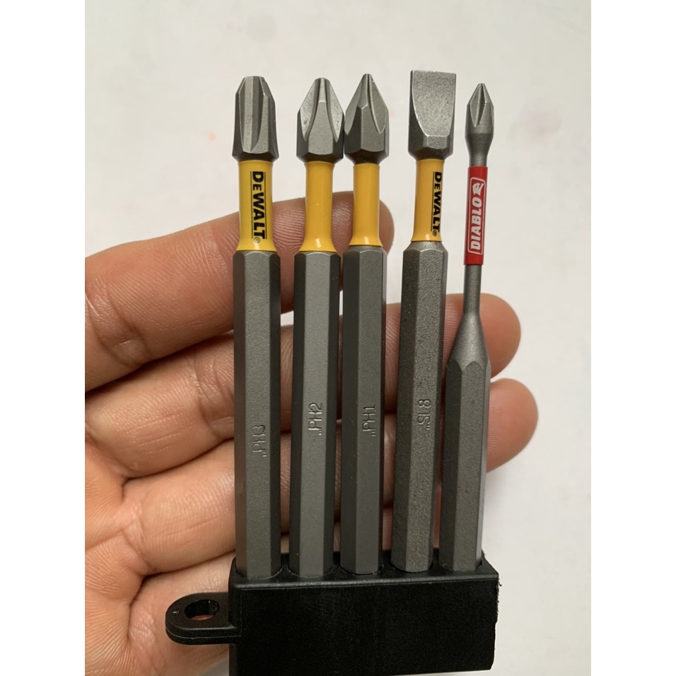 Bộ mũi vít PH1 - PH2 - PH3 - SL8 - mũi vít điện tử chính hãng có từ