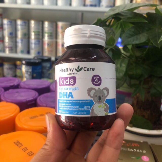 Dha Healthy Care cho bé vị chanh 60 viên