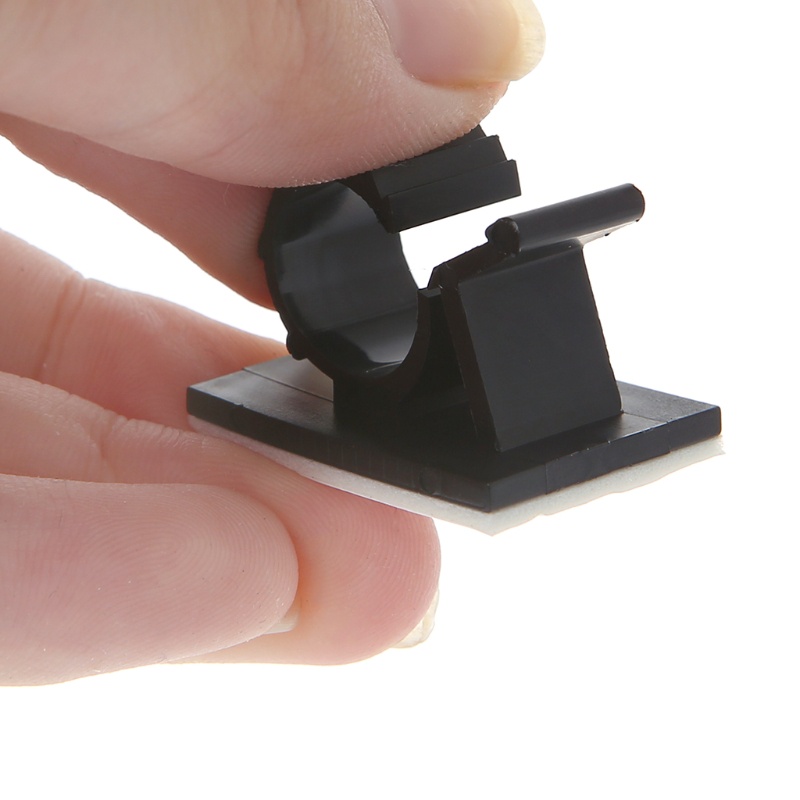 Set 10 Kẹp Giữ Dây Cáp / GPS Tự Dính Cho Xe Hơi
