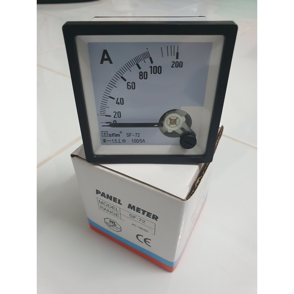 Đồng hồ đo Ampe kế SF-72 AC100/5A; AC150/5A