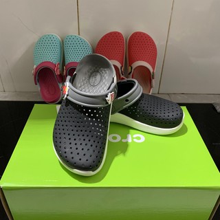 Sục literide trẻ em đen lót xám