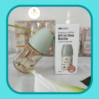 Bình sữa Moyuum họa tiết mây size 170/270ml