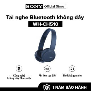 [Mã SKAMPUSHA7 giảm 8% đơn 250k]Tai nghe Bluetooth Sony WH-CH510 - Bảo Hành 12 Tháng Toàn Quốc