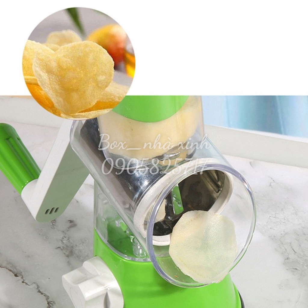 Máy thái rau quả gia dụng đa chức năng - Máy thái lát , nạo rau củ quả