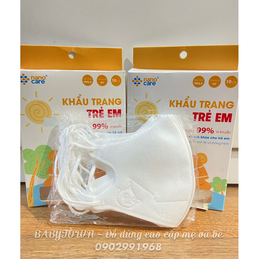 Khẩu trang trẻ em Kids Nanocare