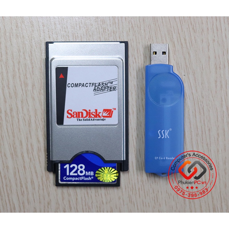 Thẻ nhớ CF Card SanDisk 64mb 128mb 256mb 512mb 1gb 2gb 4gb chính hãng cho CNC, PLC, cơ khí chính xác