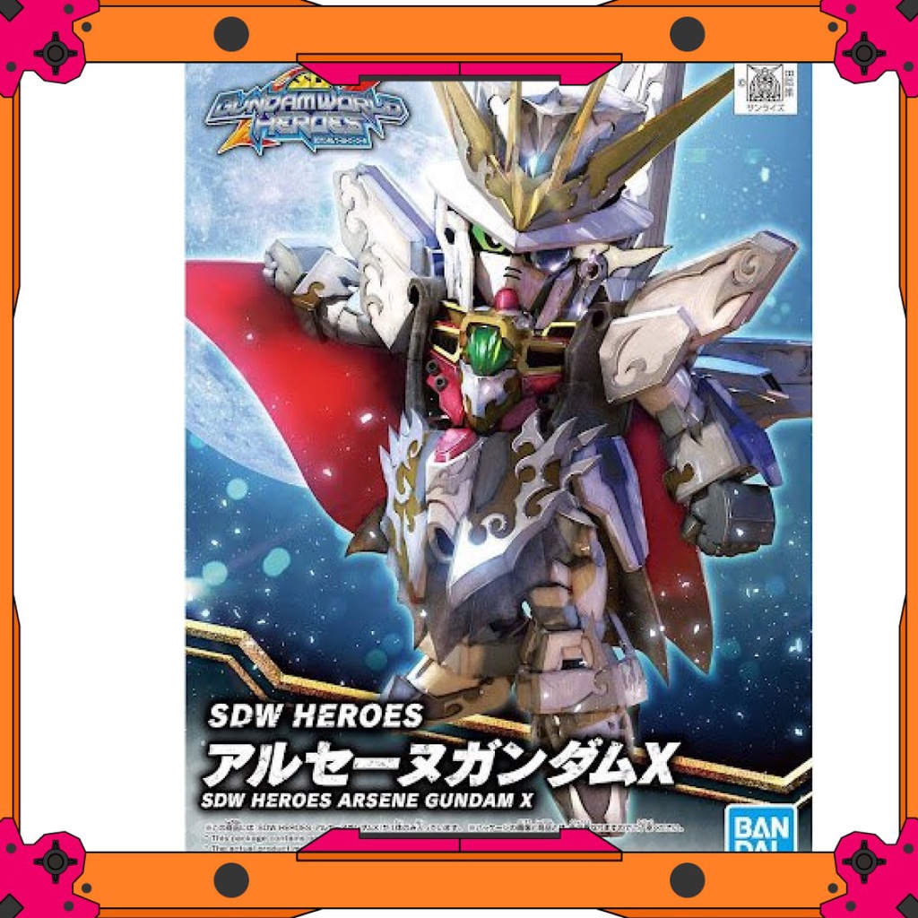 Mô Hình Gundam SD WH World Heroes Arsene Gundam X