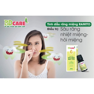 Tinh dầu răng miệng ramito -10ml - làm sạch, tạo hơi thở thơm mát - ảnh sản phẩm 4