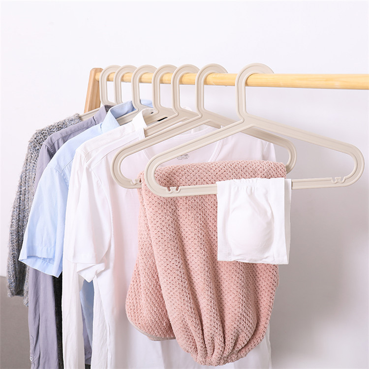 Set 10 móc treo quần áo cao cấp không để lại vết keo phong cách Bắc Âu Baju Ikea