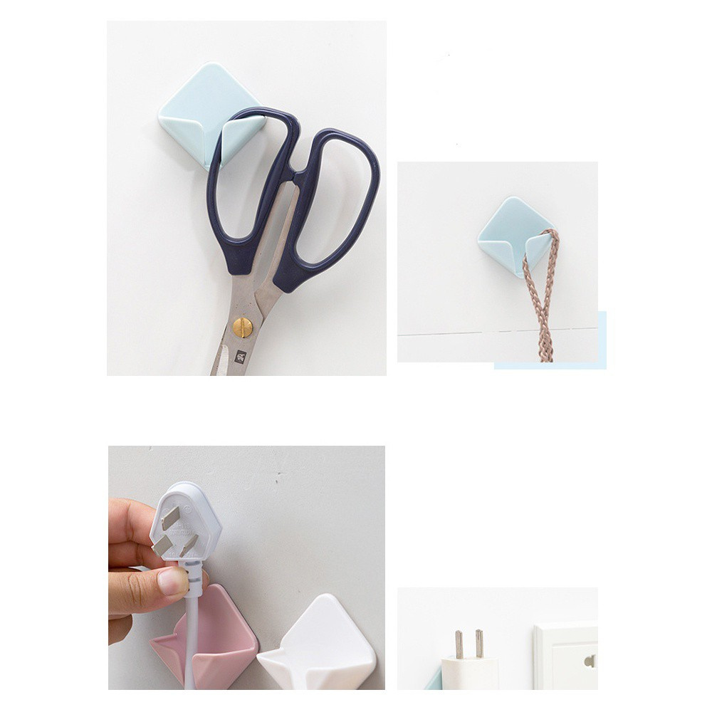 Set 2 Móc Treo Bàn Chải Đánh Răng Gắn Tường Tiện Lợi