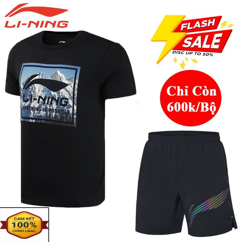 quần đùi lining xả 199k