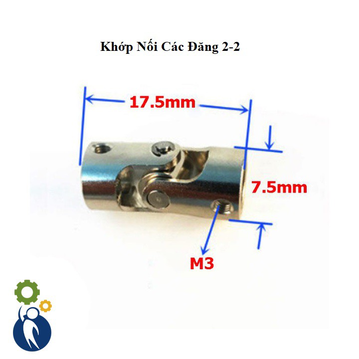 Khớp Nối Các Đăng trục 2mm-2mm