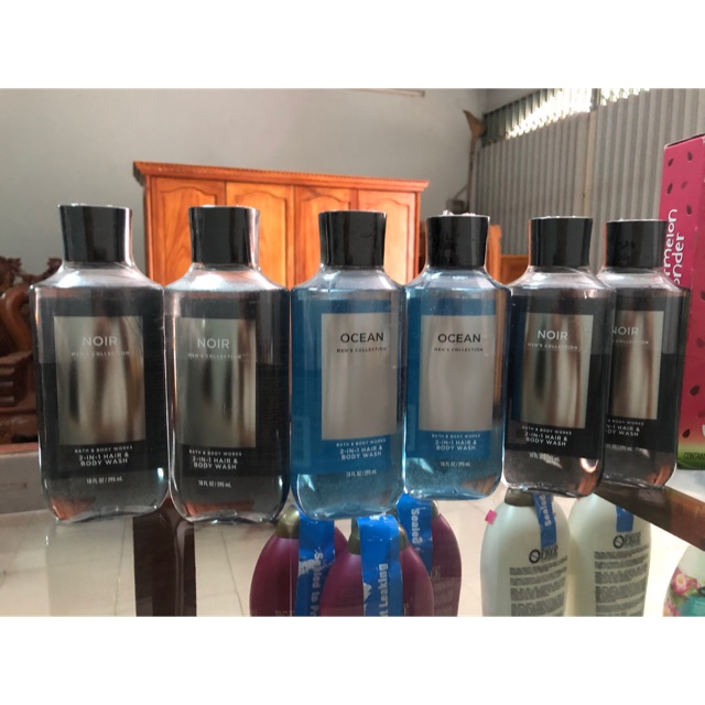 🇺🇸 Hair + Body Wash 2 in 1 for Men – Bath and Body Works : Sữa tắm gội toàn thân 2 trong 1 dành cho Nam.