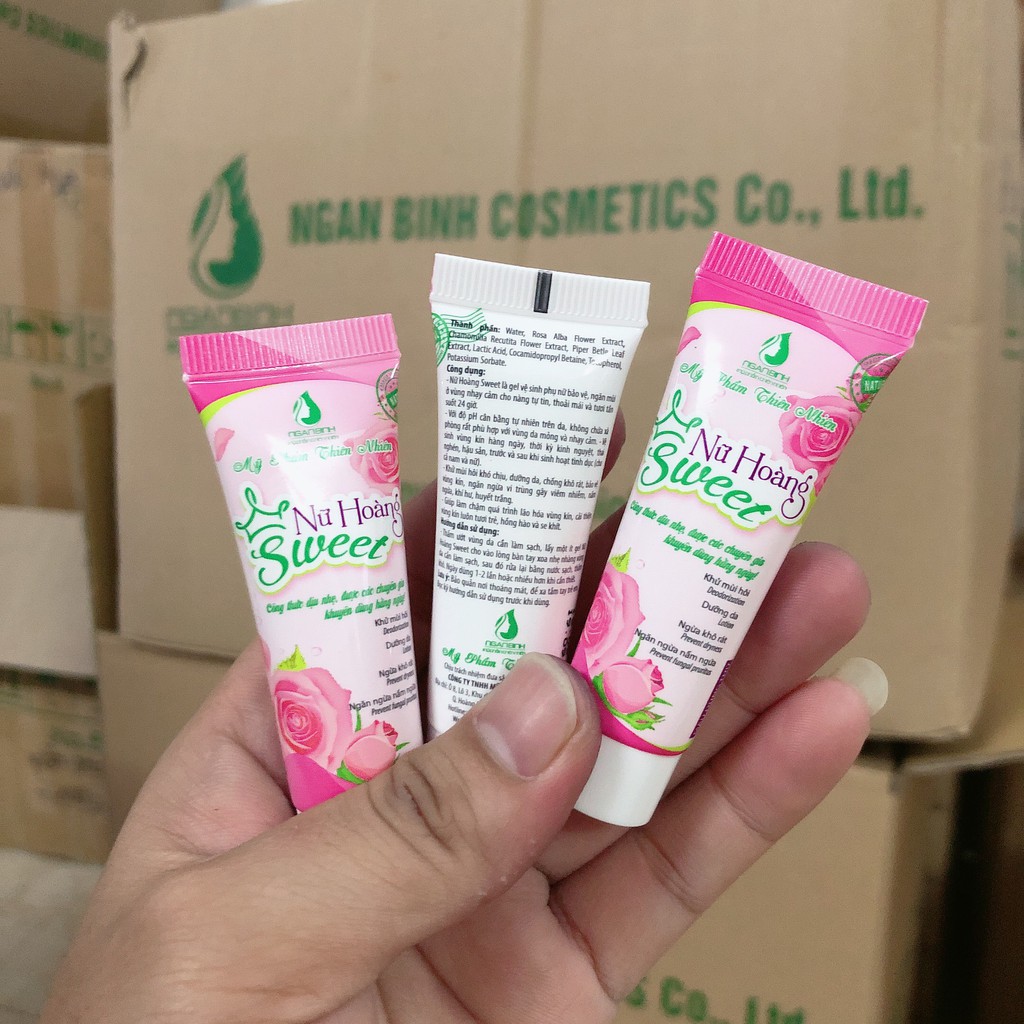 (Mẫu 10gr) Nữ Hoàng Sweet, Dung Dịch Vệ Sinh Phụ Nữ | BigBuy360 - bigbuy360.vn