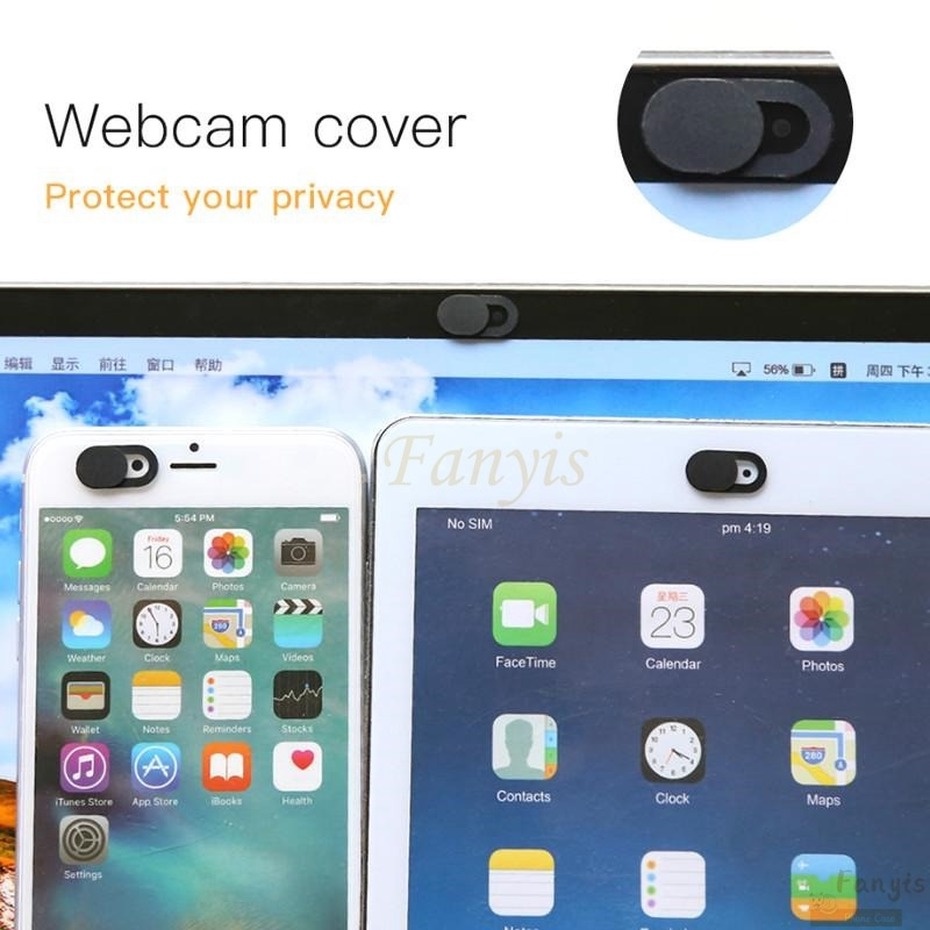 Nắp bảo vệ camera chống vỡ siêu mỏng tiện dụng cho điện thoại/máy tính