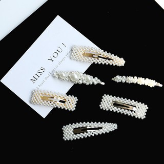 Combo 2 Kẹp Tóc Mái Hot Trend Đính Hạt