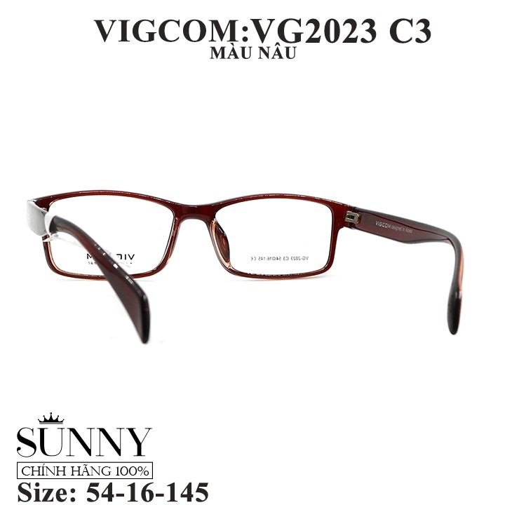 VG2023 C3 gọng kính Vigcom chính hãng, thiết kế dễ đeo bảo vệ mắt