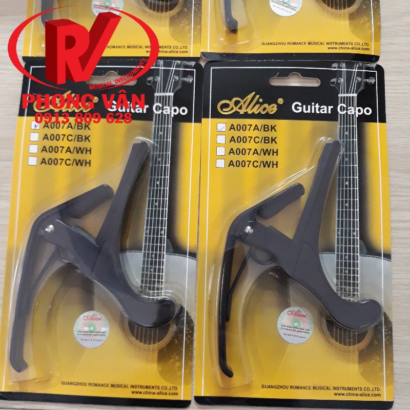 CAPO GUITAR ACOUSTIC ALICE A007A