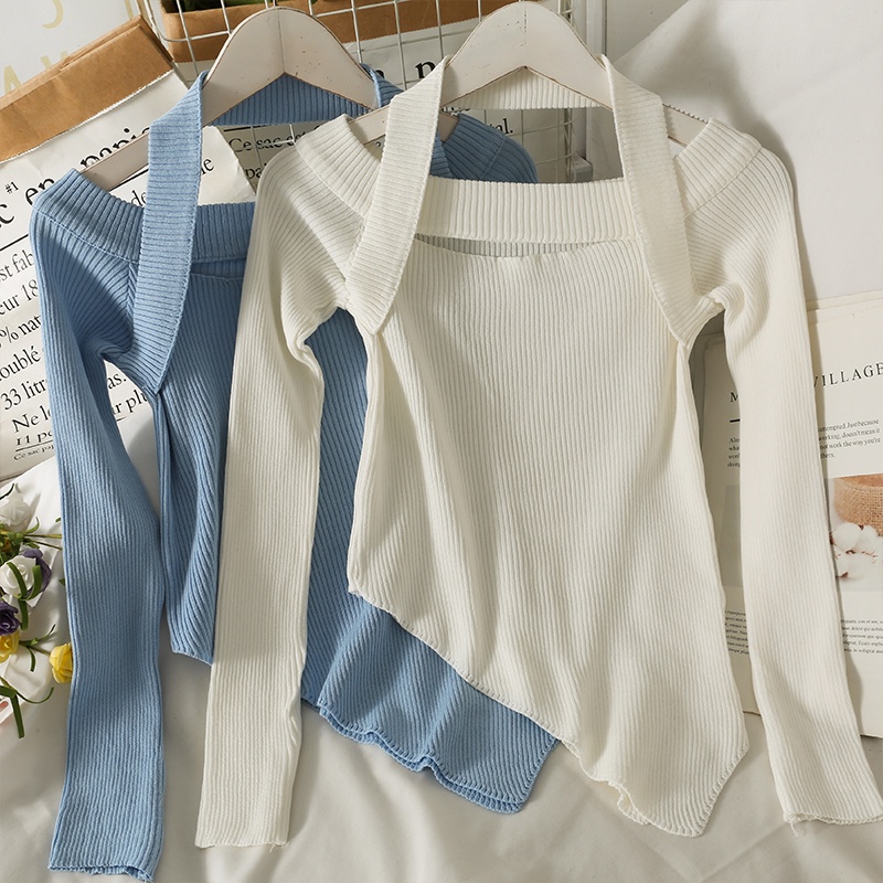 NUZIRO Áo thun  trễ vai thời trang quyến rũ cho nữ