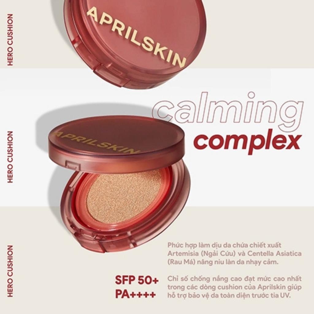 Phấn Nước Aprilskin Cushion [ TẶNG KÈM LÕI ] SPF50+ PA++++ 15g