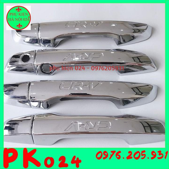 [CRV 2018-2019] Bộ Ốp Hõm Tay Nắm Cửa Mạ Crom Chống Trầy Xước Cho Ô Tô - CRV 2018-2019