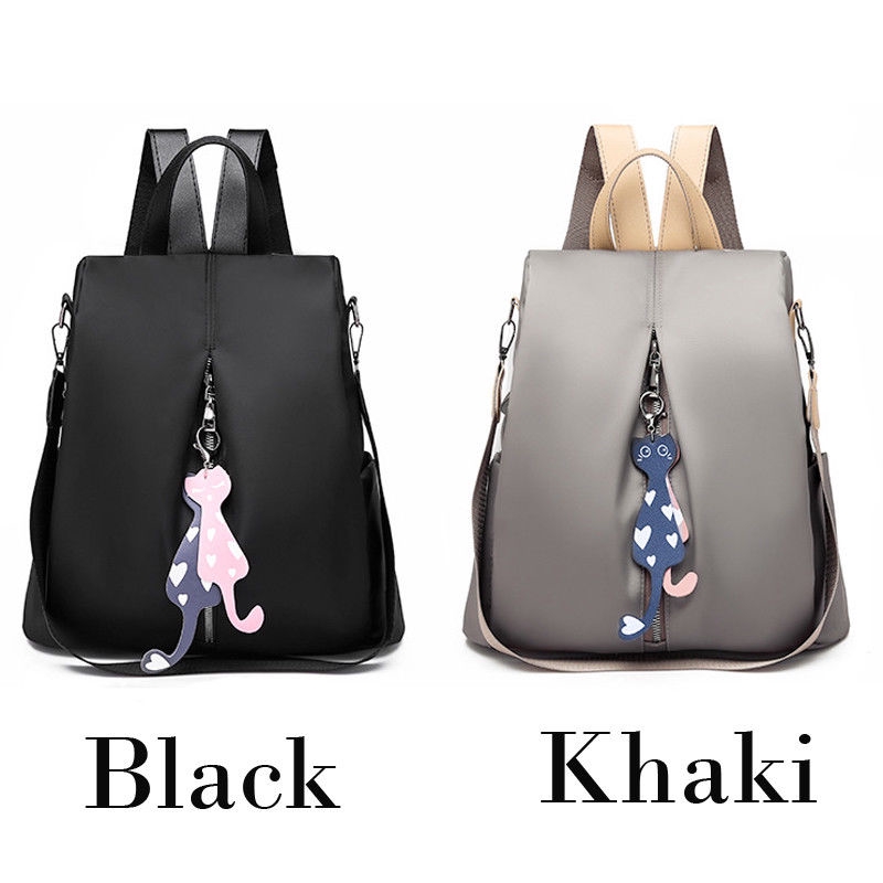 Ba Lô Vải Oxford Thiết Kế Chống Trộm Dành Cho Nữ