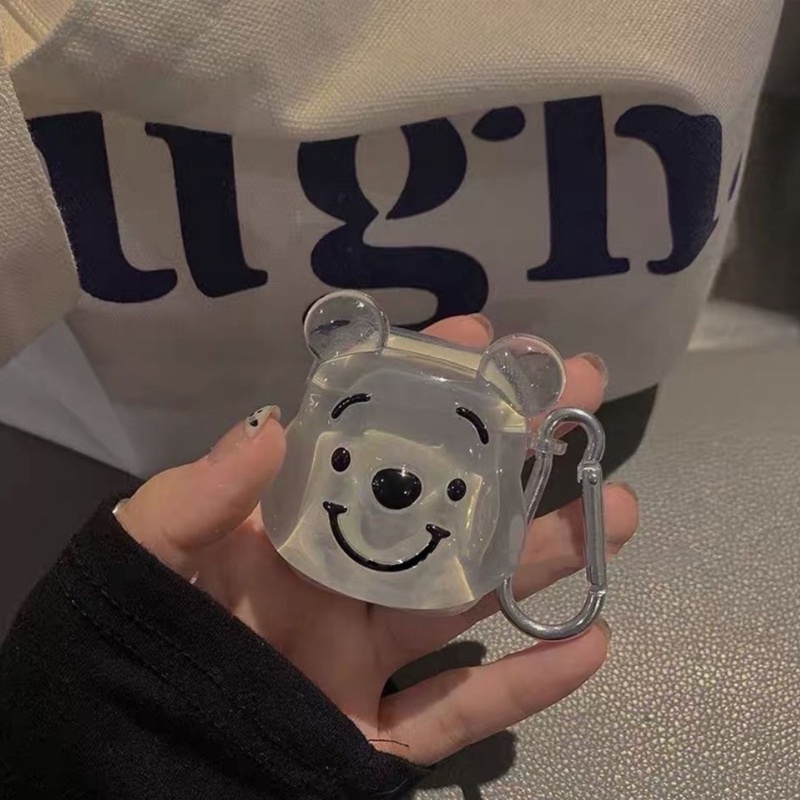 Vỏ Acrylic Bảo Vệ Hộp Sạc Tai Nghe AirPods Pro 3 1&amp; 2