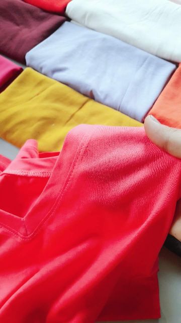 Áo phom rộng cổ tim | BigBuy360 - bigbuy360.vn