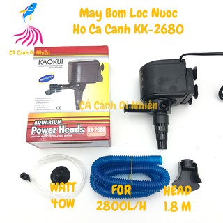 Máy bơm lọc nước hồ bể cá cảnh 40W KK2680 KAOKUI KK-2680