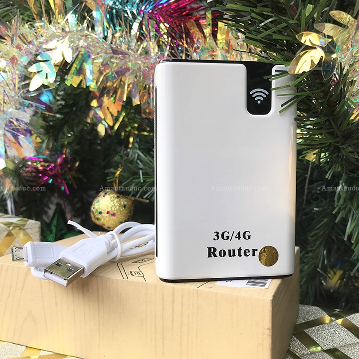 BỘ PHÁT WIFI TỪ SIM 3G 4G CÓ PIN DỰ PHÒNG 7800 MAH - Cục phát wifi 3G , 4G kèm pin dự phòng | BigBuy360 - bigbuy360.vn