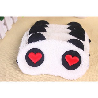 Miếng che mắt khi ngủ hình gấu có bông êm