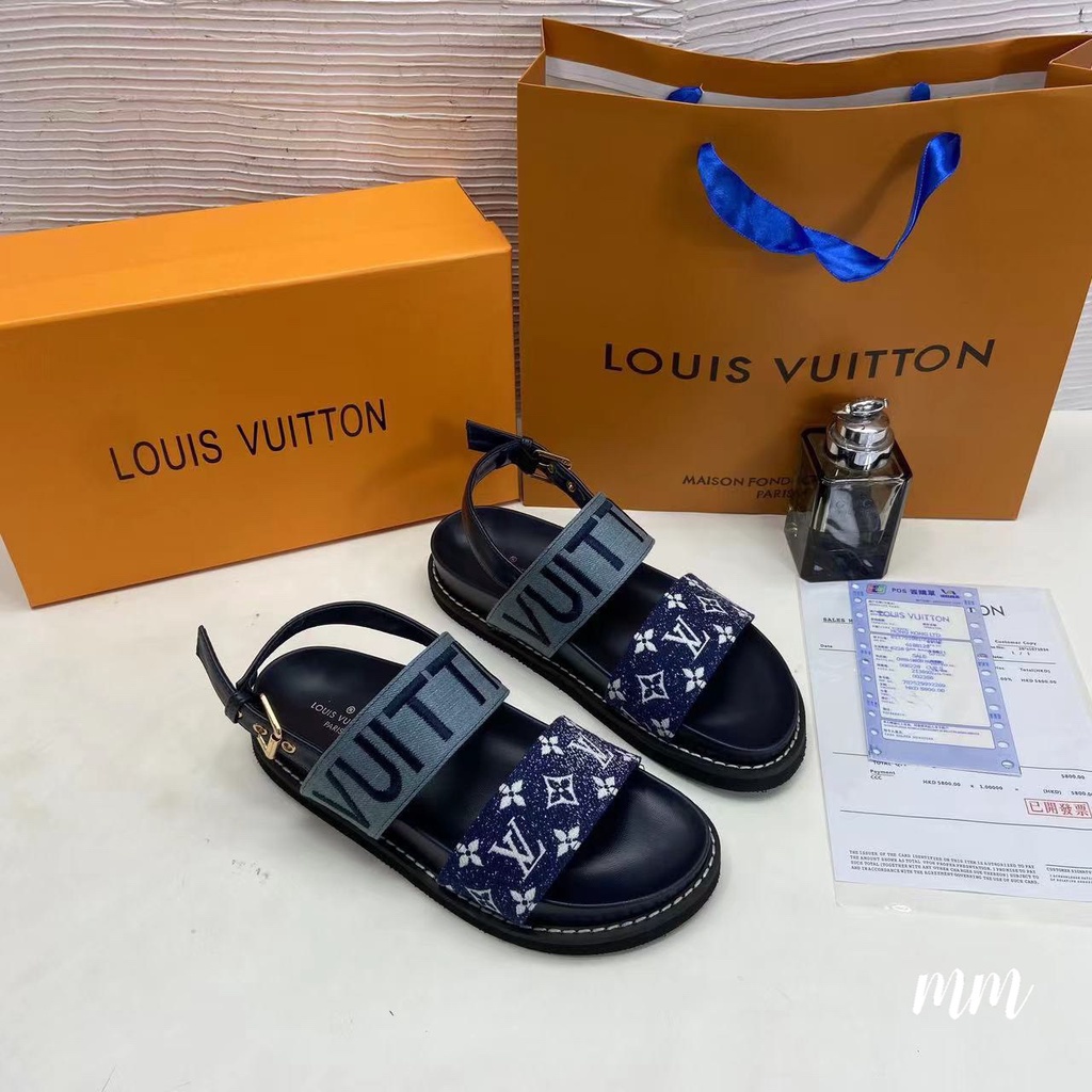 Giày dép nữ cao cấp dáng Sandal đế bằng chất siêu đẹp hot 2022 Hàng fullbox