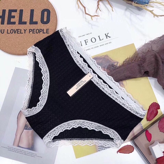 Quần lót nữ cotton  /🔥 FREESHIP 🔥 Đơn 250k / Quần lót cotton nữ Victoria sang trọng cuốn hút hộp 4 quần cao cấp | BigBuy360 - bigbuy360.vn