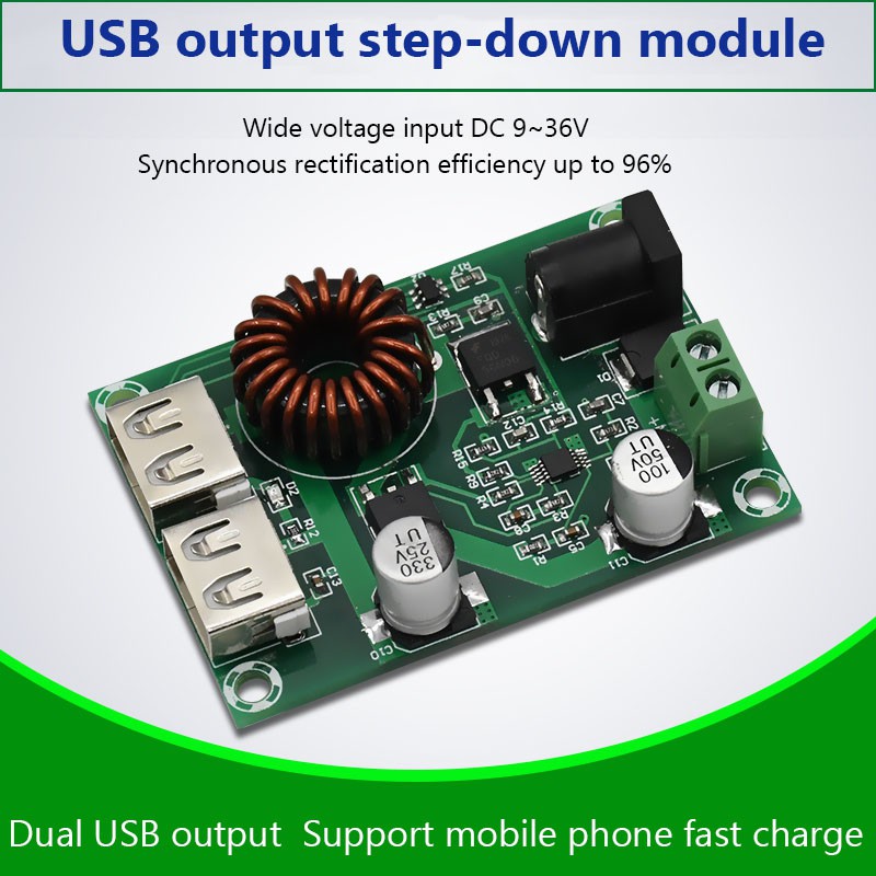 Mô Đun Điều Chỉnh Điện Áp 5V 6A 5V 3A USB XH-M224