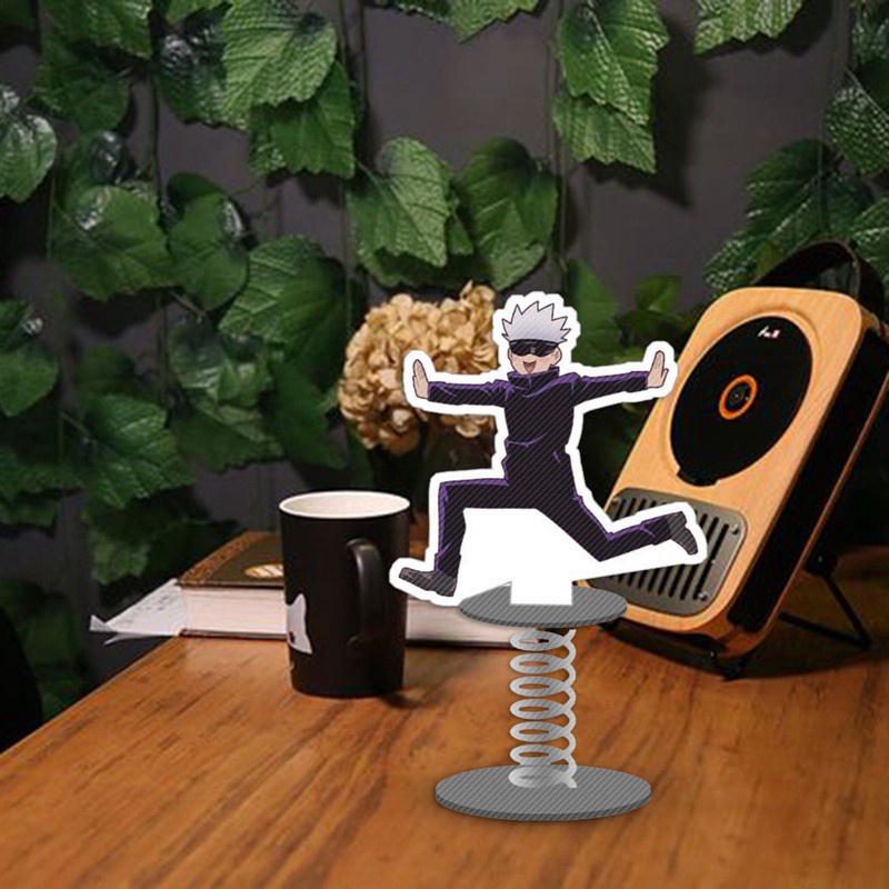 Mô hình đồ chơi nhân vật anime Jujutsu Kaisen Gojo Satoru bằng Acrylic thiết kế sống động có thể lắc lư