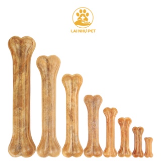 Xương gặm da bò cho cún - lai nhự pet