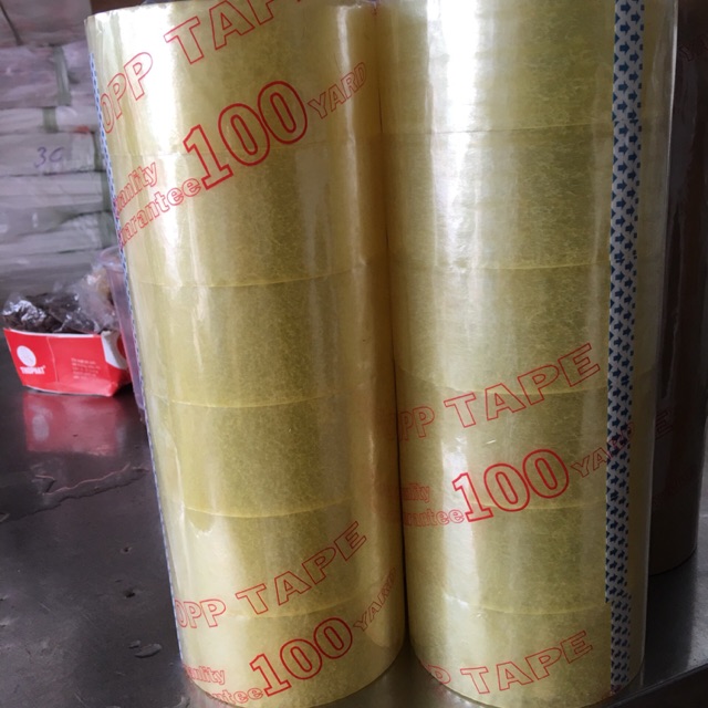 1,2kg băng keo / 6 cuộn YA 100 trong hoặc đục